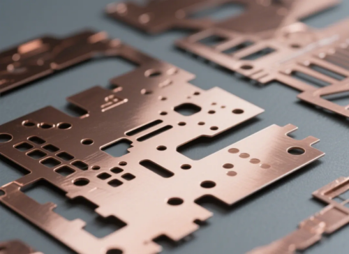 Лазерная обработка медной фольги с системой лазерного управления